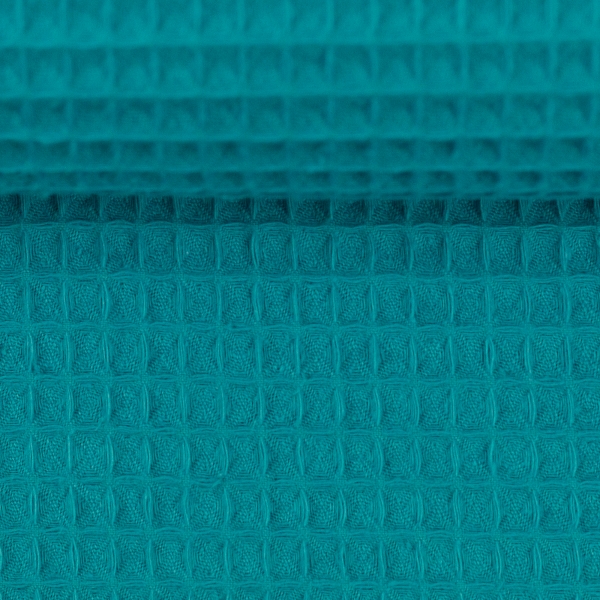 Waffelpiqué aqua